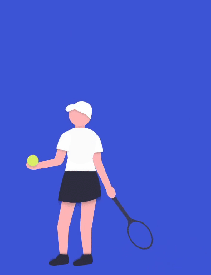 tennis serve